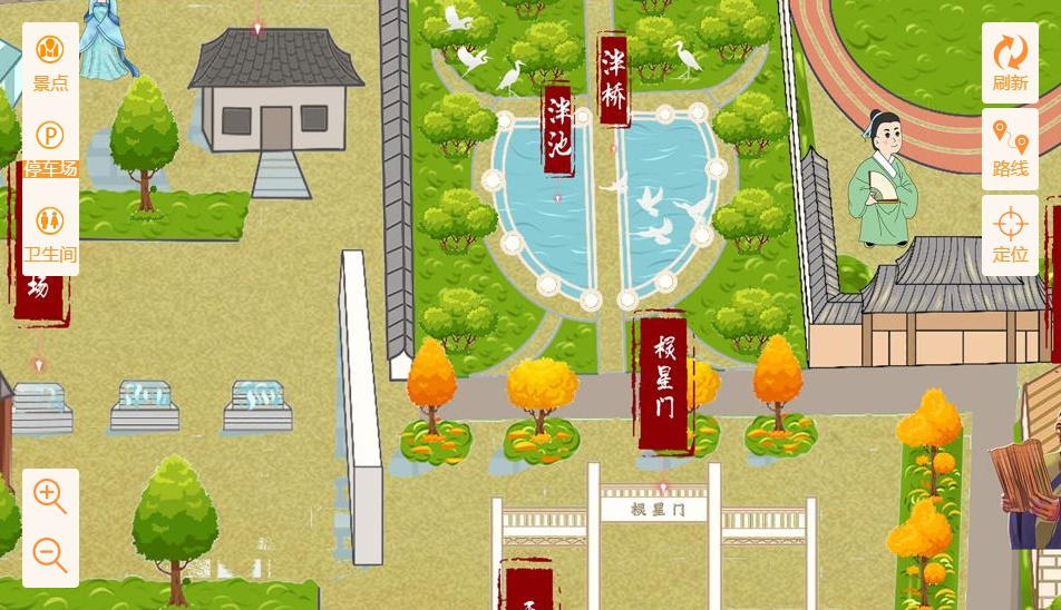 剑阁手绘地图景区语音讲解导览系统：智慧景区建设的基石